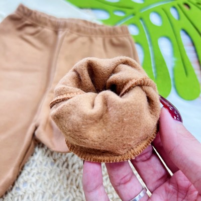 Conj. Jaqueta Positive Impact e Calça de Moletom - Areia e Ferrugem